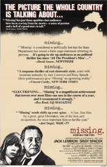 Missing (Blu-ray Movie)