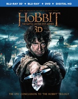 The Hobbit: The Battle of the Five Armies 3D (Blu-ray Movie)