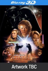 Star Wars: Episode III - Revenge of the Sith 3D (Blu-ray Movie), temporary cover art