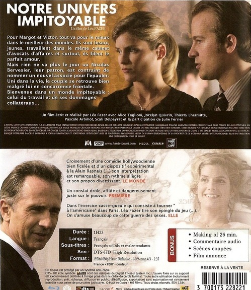 Notre Univers Impitoyable Blu Ray France - 