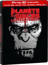 Dawn of the Planet of the Apes 3D (Blu-ray Movie)