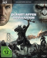 Dawn of the Planet of the Apes 3D (Blu-ray Movie)