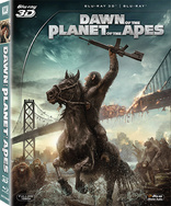 Dawn of the Planet of the Apes 3D (Blu-ray Movie), temporary cover art