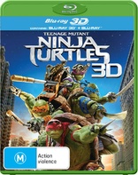 Teenage Mutant Ninja Turtles 3D (Blu-ray Movie)