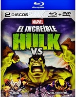 Hulk vs. Thor / Hulk vs. Wolverine (Blu-ray Movie), temporary cover art