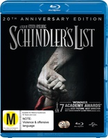 Schindler's List (Blu-ray Movie)