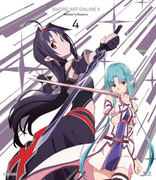 Sword Art Online II Volume 4 (Blu-ray Movie), temporary cover art