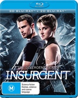 The Divergent Series: Insurgent 3D (Blu-ray Movie), temporary cover art