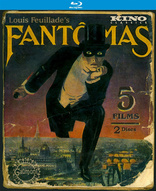 Fantomas: 5-Film Collection (Blu-ray Movie), temporary cover art