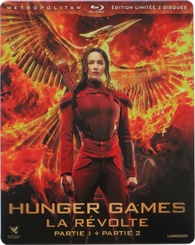 The Hunger Games: Mockingjay Parts 1 and 2 Blu-ray (France)