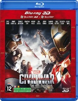 Captain America: Civil War 3D (Blu-ray Movie)