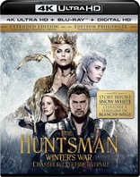 The Huntsman: Winter's War 4K (Blu-ray Movie), temporary cover art