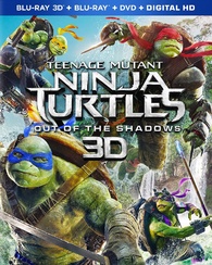 Teenage Mutant Ninja Turtles: Out of the Shadows 3D (Blu-ray)