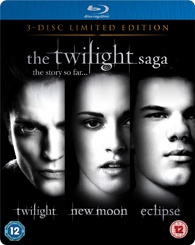 The Twilight Saga Triple Blu-ray: 3-Disc Limited Edition | Twilight ...