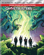 Ghostbusters 4K + 3D (Blu-ray Movie)