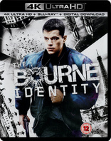 The Bourne Identity 4K (Blu-ray Movie)