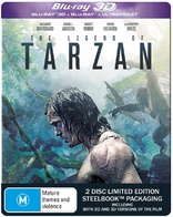 The Legend of Tarzan 3D (Blu-ray Movie)