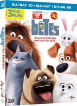 The Secret Life of Pets 3D (Blu-ray Movie)