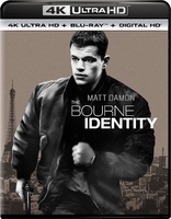 The Bourne Identity 4K (Blu-ray Movie)