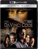 The Da Vinci Code 4K (Blu-ray Movie), temporary cover art