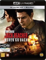 Jack Reacher: Never Go Back 4K (Blu-ray Movie)