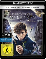 Fantastic Beasts and Where to Find Them 4K (Blu-ray Movie), temporary cover art