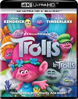 Trolls 4K (Blu-ray Movie)