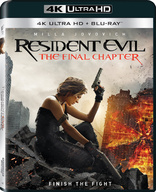 Resident Evil: The Final Chapter 4K (Blu-ray Movie)