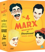 The 4 Marx Brothers at Paramount 1929-1933 (Blu-ray Movie)
