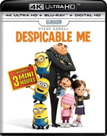 Despicable Me 4K + Despicable Me 3 Fandango Cash (Blu-ray Movie)