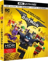 The LEGO Batman Movie 4K (Blu-ray Movie)