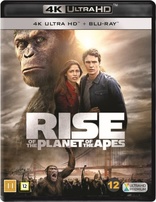 Rise of the Planet of the Apes 4K (Blu-ray Movie)