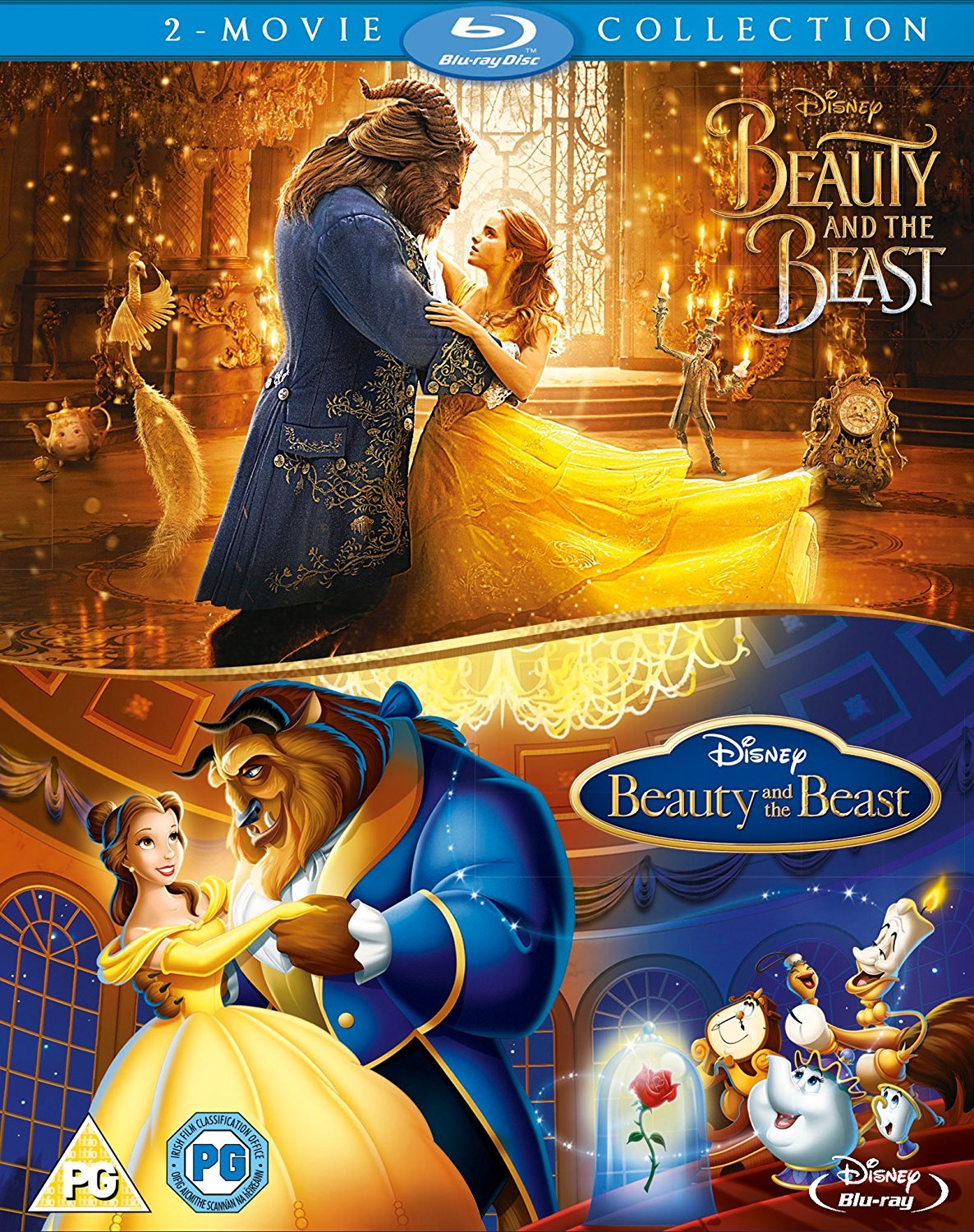 Beauty and the Beast: 2-Movie Collection (1991-2017) La Bella y La Bestia: Colección de 2 Películas (1991-2017) [AC3 5.1 + SUP] [Blu Ray-Rip] [GOOGLEDRIVE*] 179429_front
