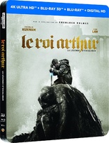 King Arthur: Legend of the Sword 4K + 3D (Blu-ray Movie)