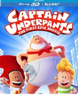 Captain Underpants: The First Epic Movie 3D (Blu-ray Movie)