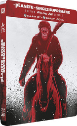 War for the Planet of the Apes 3D (Blu-ray Movie)