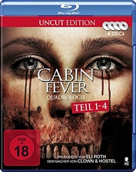 Cabin Fever Quadrologie Blu Ray Release Date October 6 2017