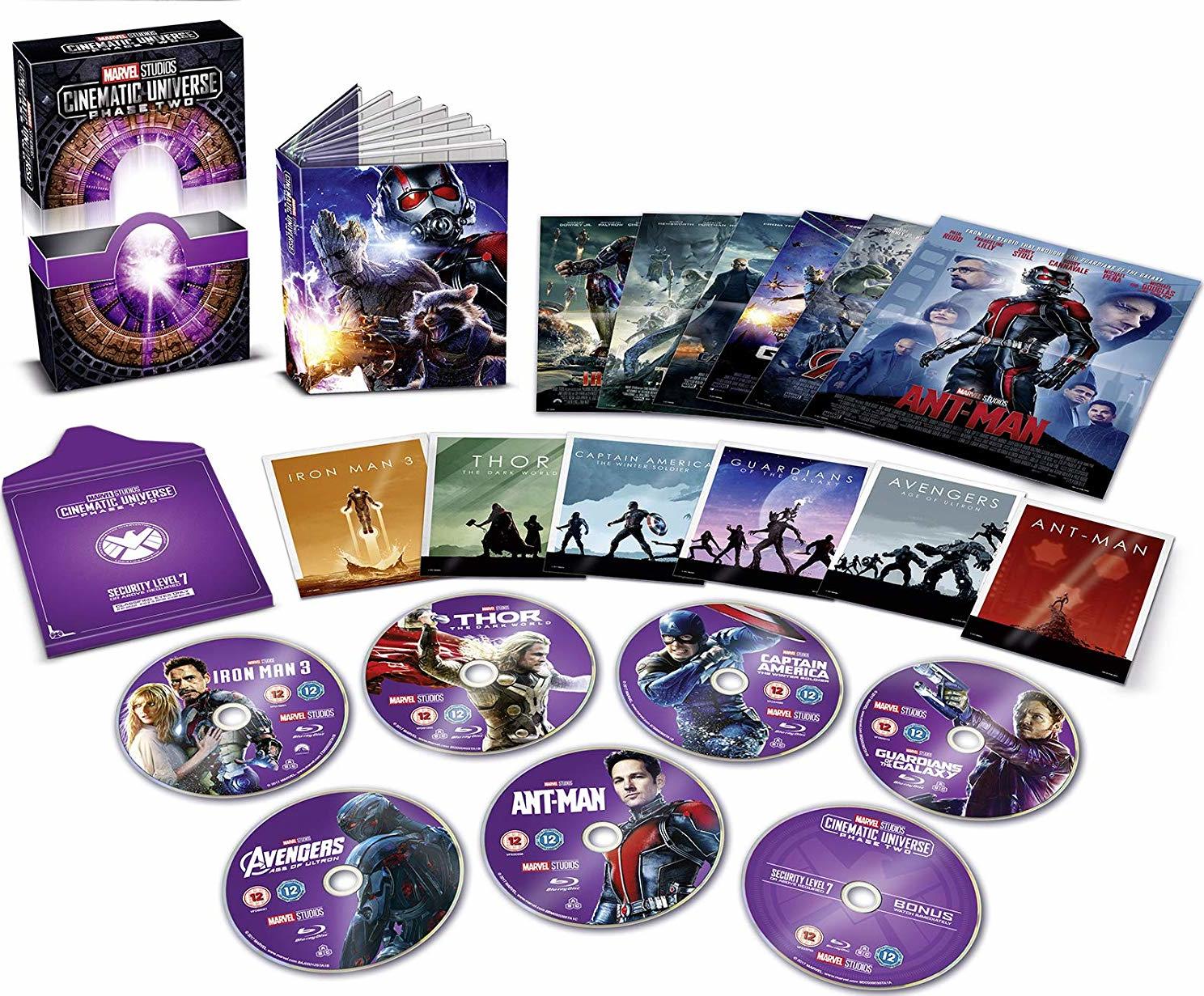 Marvel Studios Cinematic Universe Blu-ray Release Date November 20 ...