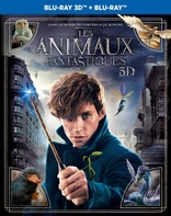 Fantastic Beasts and Where to Find Them 3D (Blu-ray Movie), temporary cover art