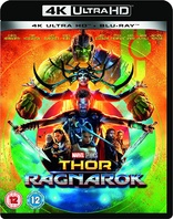 Thor: Ragnarok 4K (Blu-ray Movie), temporary cover art