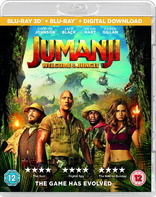 Jumanji: Welcome to the Jungle 3D (Blu-ray Movie), temporary cover art