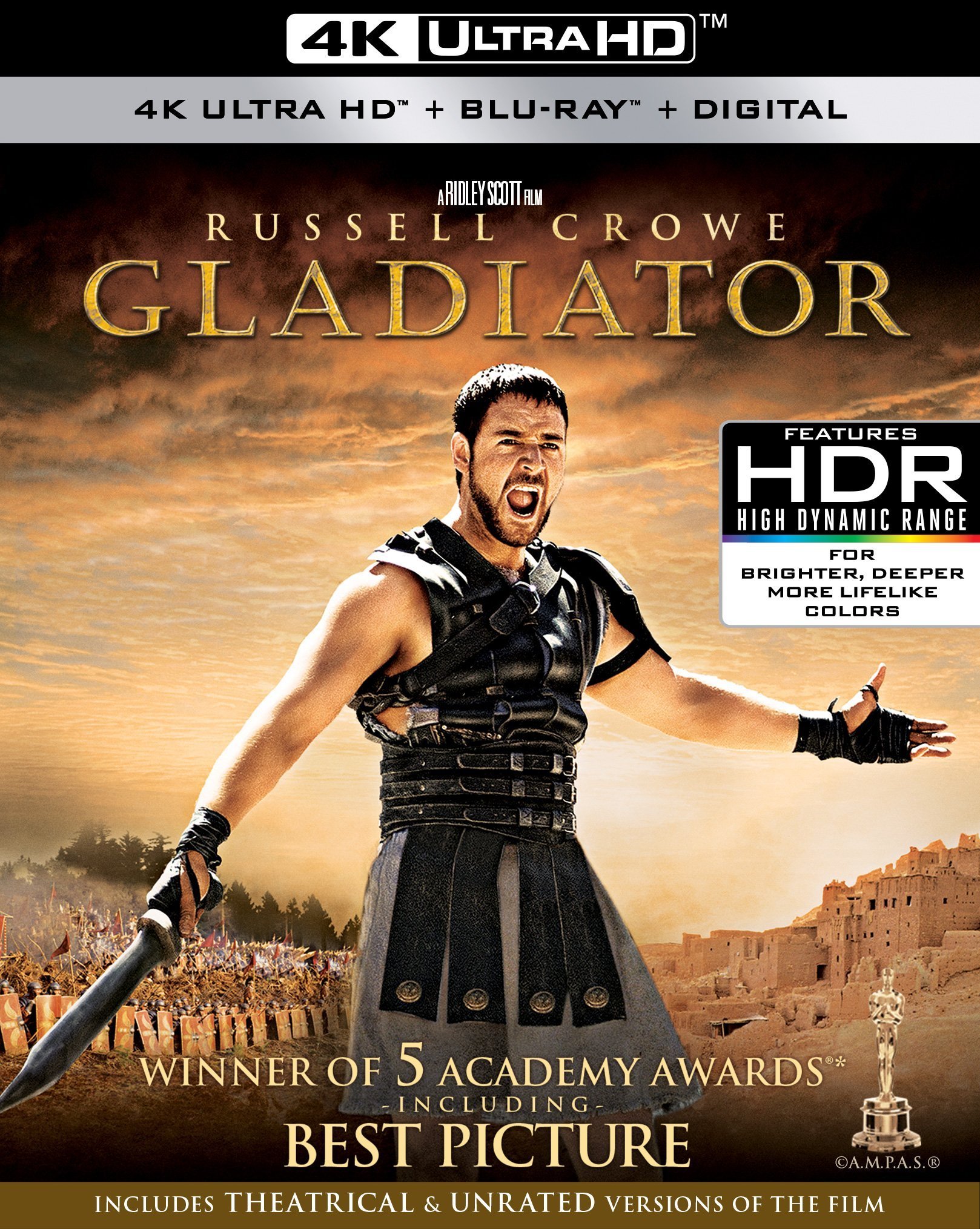 Gladiator (2000) [Extended Cut] Gladiador (2000) [Versión Extendida] [AC3 5.1 + SUP] [4K UHD Blu Ray-Rip] 200174_front