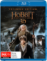 The Hobbit: The Battle of the Five Armies 3D (Blu-ray Movie)