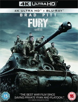 Fury 4K (Blu-ray Movie)