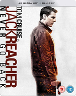 Jack Reacher: Never Go Back 4K (Blu-ray Movie)