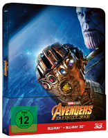 Avengers: Infinity War 3D (Blu-ray Movie), temporary cover art