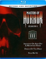 Masters of Horror: Season One, Volume III (Blu-ray Movie), temporary cover art