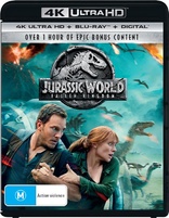 Jurassic World: Fallen Kingdom 4K (Blu-ray Movie), temporary cover art