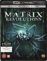 The Matrix Revolutions 4K (Blu-ray Movie)