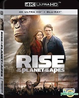 Rise of the Planet of the Apes 4K (Blu-ray Movie)